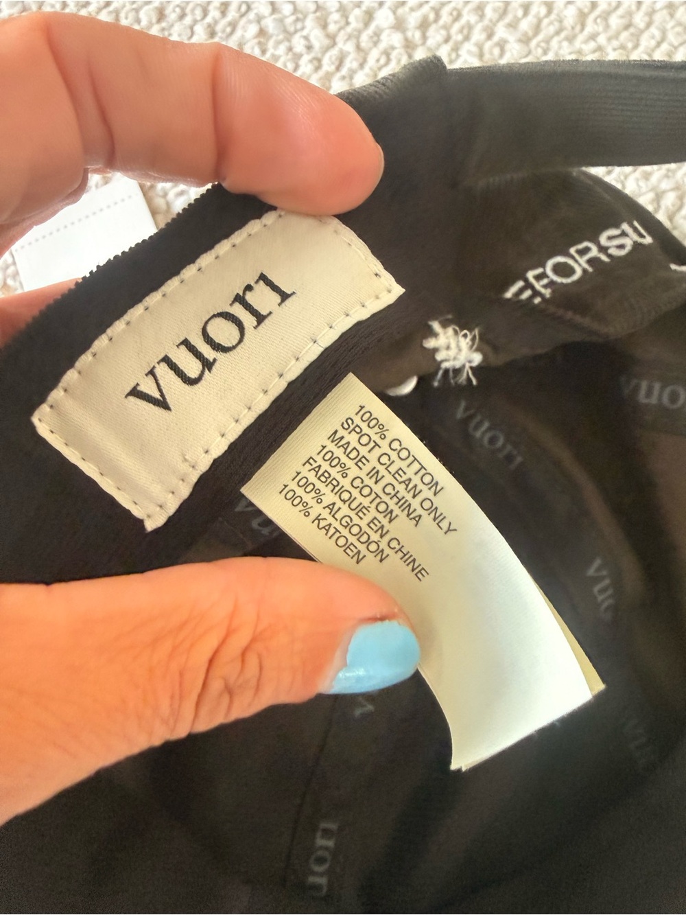 NWT Vuori Dark Green Oregano Performance Cord Hat Adjustable - Picture 5 of 5